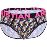 Andrew Christian Unicorn Prism Brief w/ Almost Naked - MAAT S - Heren Ondergoed - Slip voor Man - Mannen Slip