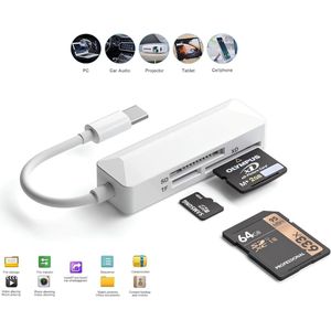 Geschikt voor Micro SD-kaartlezer voor iPhone 15, [MFI-gecertificeerd] USB Type C-geheugen-SD-kaartlezer SD TF XD-kaartlezer voor iPhone 15pro/15 pro max/15 plus/iPad/Galaxy/Pixel/laptop/pc