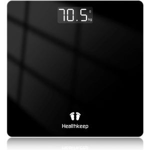 Digitale Personenweegschaal met Nauwkeurige Sensoren en Veiligheidsglas - Ideal voor Thuisgebruik