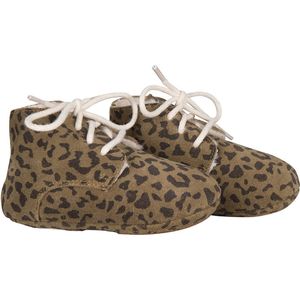 Little Indians Babyschoenen High Top Leopard Bruin Maat 15