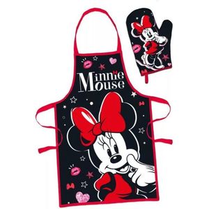 Kookschort + ovenwant Minnie Mouse