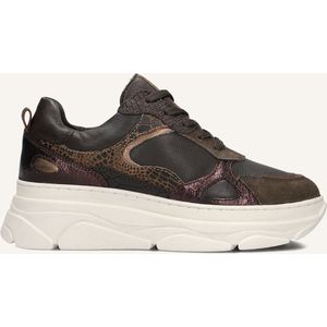 BLASZ - JANA-09 - Leren Sneaker - Bruin