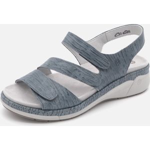 Suave Dames Sandaal - 1809T2 Jeansblauw - Maat 39