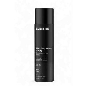 Luis Bien Hair Thickener Spray Black - Haardikkingsspray voor Dun Haar - Volumizing Hair Spray Black - Concealer voor dun haar & direct een volle look - Natuurlijk vol effect in 30 Seconden - Waterbestendig & Langdurig - Dermatologisch getest -100 ml
