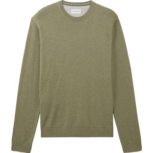 TOM TAILOR basic crewneck knit Heren Trui - Maat XXXL