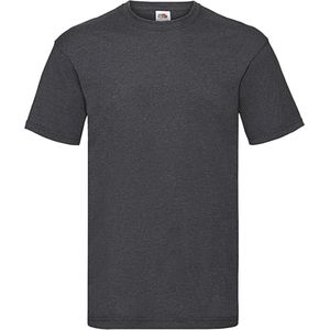 Fruit of the Loom - 5 stuks Valueweight T-shirts Ronde Hals - Donker Asgrijs - L