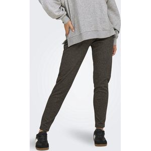 ONLY - Poptrash-Gozi - Bandplooibroek - Grijs - Tapered - Mid Waist