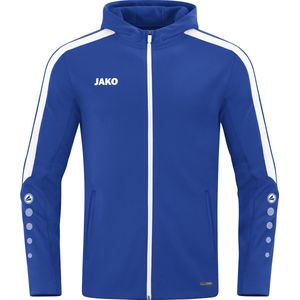 JAKO Power Jas met Capuchon Kind Royal Maat 164