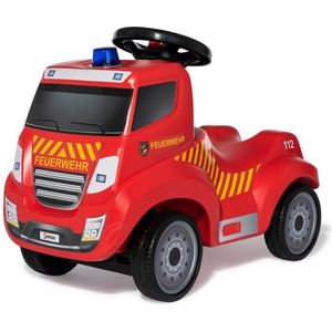 Rolly Toys Ferbedo Truck - Loopauto - Brandweer - Inclusief Licht en geluid