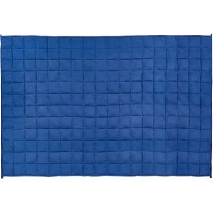 BELIANI NEREID - Verzwaringsdeken - Marineblauw - 120 x 180 cm - Polyester