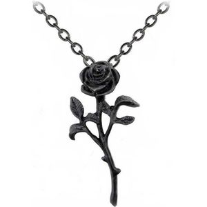 Alchemy - THE ROMANCE OF THE BLACK ROSE Ketting - Zwart