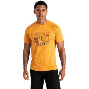 Dare2b - Tech II - T-shirt - Geel - Korte Mouwen - Man