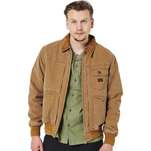 SUPERDRY Vintage Worker Bomber Jasje Mannen Bruin - Maat L