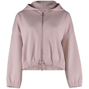 HaILYS - Capuchonsweatvest - Beige - Lange Mouwen - Met Ritssluiting