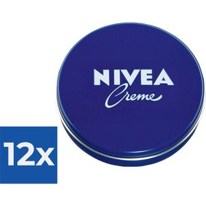 NIVEA Crème Bodycrème - Blauw Blik 150 ml - Voordeelverpakking 12 stuks