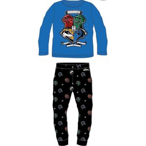 Harry Potter Pyjamaset Katoen Blauw Maat 110
