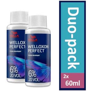 Duo pack- 2 x 60 ml Welloxon Perfect 20V 6% (ORIGINAL)
