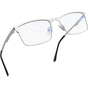 Equivera Daglichtbril - Daglichtbril - Therapiebril - Computerbril - Gamebril - Schermbril - Blauwlicht Filter - Anti-Vermoeidheid - Zonder Sterkte