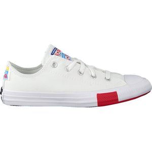 Converse Chuck Taylor All Star Ox Kids Lage sneakers - Meisjes - Wit - Maat 31