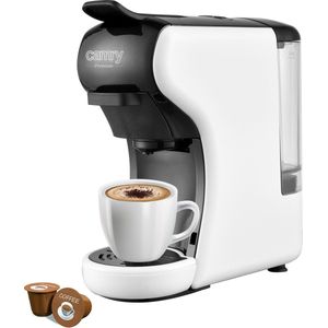 Camry CR 4414 Espressomachine met meerdere capsules - Wit/Zwart - Koffiezetapparaat met cupjes - Wit - Zwart