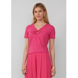 s.Oliver BLACK LABEL - T-shirt - Viscoseblend Jersey - Korte Mouwen