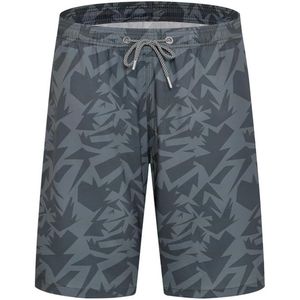 Heren Sneldrogende Zwemshort met Mesh Voering - Donkergrijs - Zomer Surf Kleding XXL