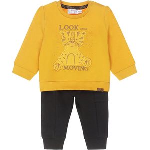 Dirkje look at me moving baby set - truitje en broekje - 56