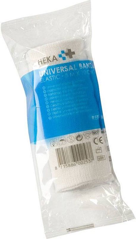 HEKA - Universeel Windsel - 5 m x 10 cm - Niet Steriel - 10 Stuks