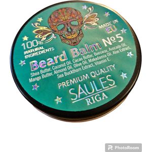 Saules Fabrika - Baard Balsem - 100% natuur ingrediënten -gezichtsverzorging- mannen-gift-vaderdag