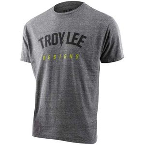 Troy Lee Designs Bolt T-shirt Met Korte Mouwen Grijs M Man