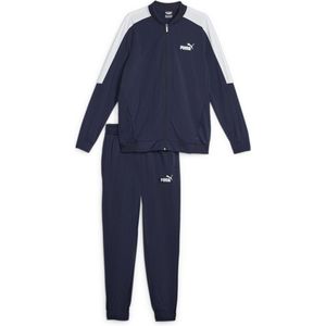 PUMA Baseball Tricot Suit Heren Trainingspak - Donkerblauw - Maat L