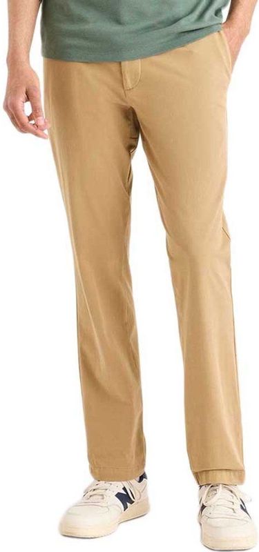Dockers - Go Active Flex - Chino Broek - Beige - Slim Fit