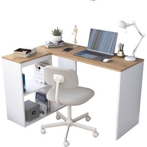 Emob - Bureau - 120 cm - Wit