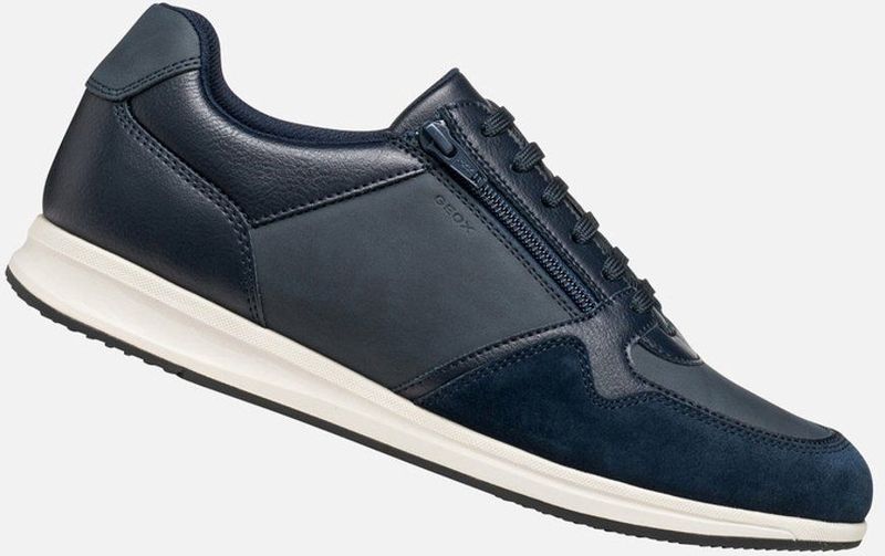 Geox - Avery - Sneakers - Ademend - Nubuck-effect en Leer-effect