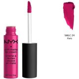 NYX - Soft Matte Lip Cream - Paris - Twaalf Opvallende Tinten