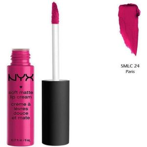 NYX - Soft Matte Lip Cream - Paris - Twaalf Opvallende Tinten