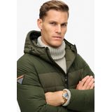 Superdry - Expedition Hooded Puffer Jacket - Jack - Zwart - Gewatteerd