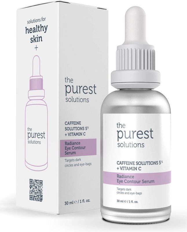 The Purest Solutions - Caffeine 5% + Vitamin C - Oogcontourserum - 30 ml