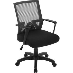 Rootz Ergonomische Bureaustoel - Bureaustoel - Directiestoel - Ademend gaas - Hoge stabiliteit - Eenvoudige montage - 60 cm x (91-100,5) cm x 60 cm