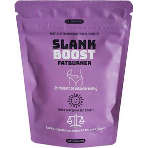 Slankboost Fatburner - Ondersteunt Afvallen, Verhoogt Vetverbranding en Vermindert Honger / 1 zakje 30 capsules