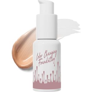 NAXSIR Color-Changing Foundation – Auto-Aanpassende Huidskleur, Langdurige Hydratatie & Waterproof – Full Coverage Matte Finish – Geschikt voor Alle Huidtypen (Incl. Gevoelige Huid)