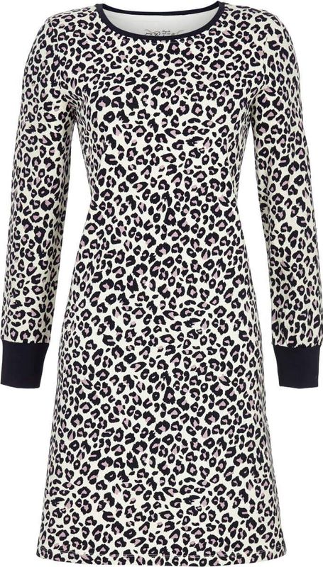 Ringella - Bloomy - Nachthemd - Blauw - Panterprint