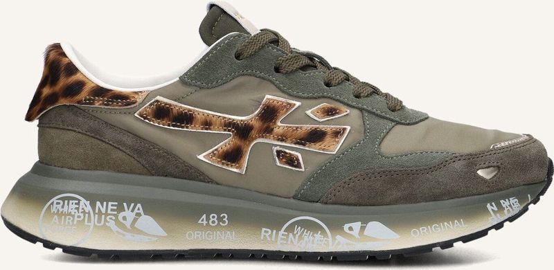 Premiata - Lauryn - Sneakers - Groen - Suède