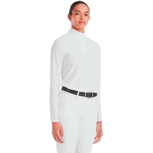 Horse Pilot Sunrise Dames T-shirt Met Lange Mouwen Wit L Vrouw