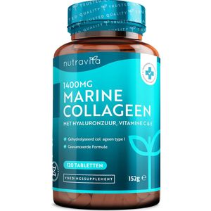 Collageen - Marien - Gehydrolyseerd - Met Hyaluronzuur - 300g