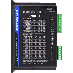 Digitale Stappenmotor Driver 2.4-7.2A voor Nema 34 CNC Stikmotor