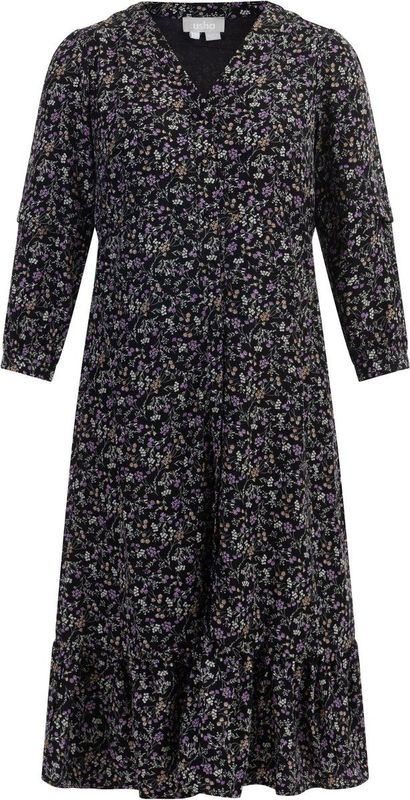 usha - Midi-jurk - Bloemenprint