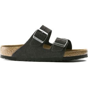 Birkenstock - ARIZONA - Dames Slippers - Grijs - Vast Voetbed - Rubber Zool