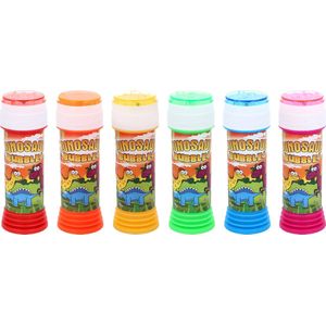 Bellenblaas - 24x - dinosaurus - 50 ml - voor kinderen - uitdeel cadeau/kinderfeestje