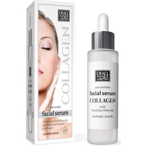 Dode zee mineralen Collageen Gezichtsserum - direct uit Israël - rozen extract - arganolie - vitaminen - verjongt 50ml
